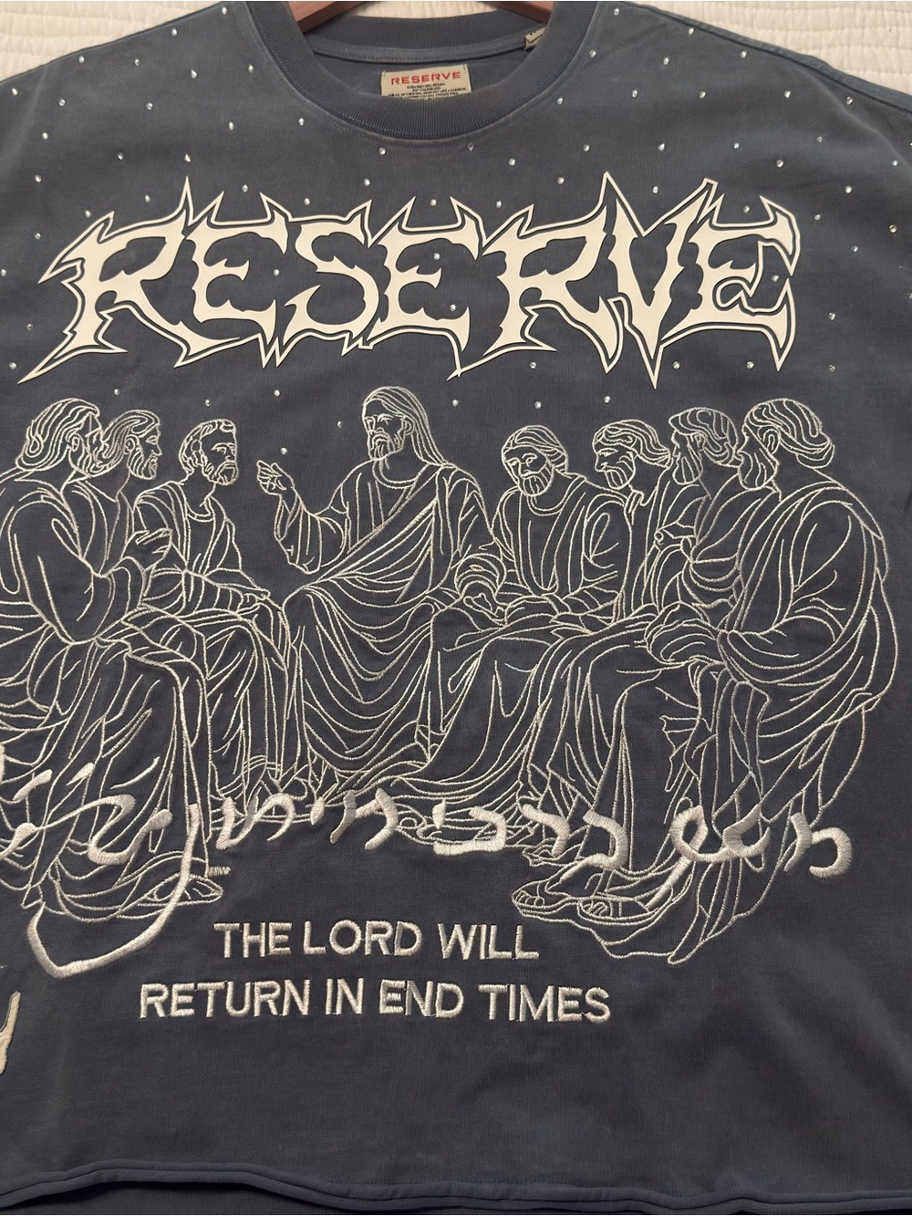 RESERVE “Kingdom Of God” Resurrection - Rhinestone Tee